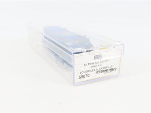 N Scale Micro-Trains MTL 55070 L&N Louisville & Nashville 33' 2-Bay Hopper RTR