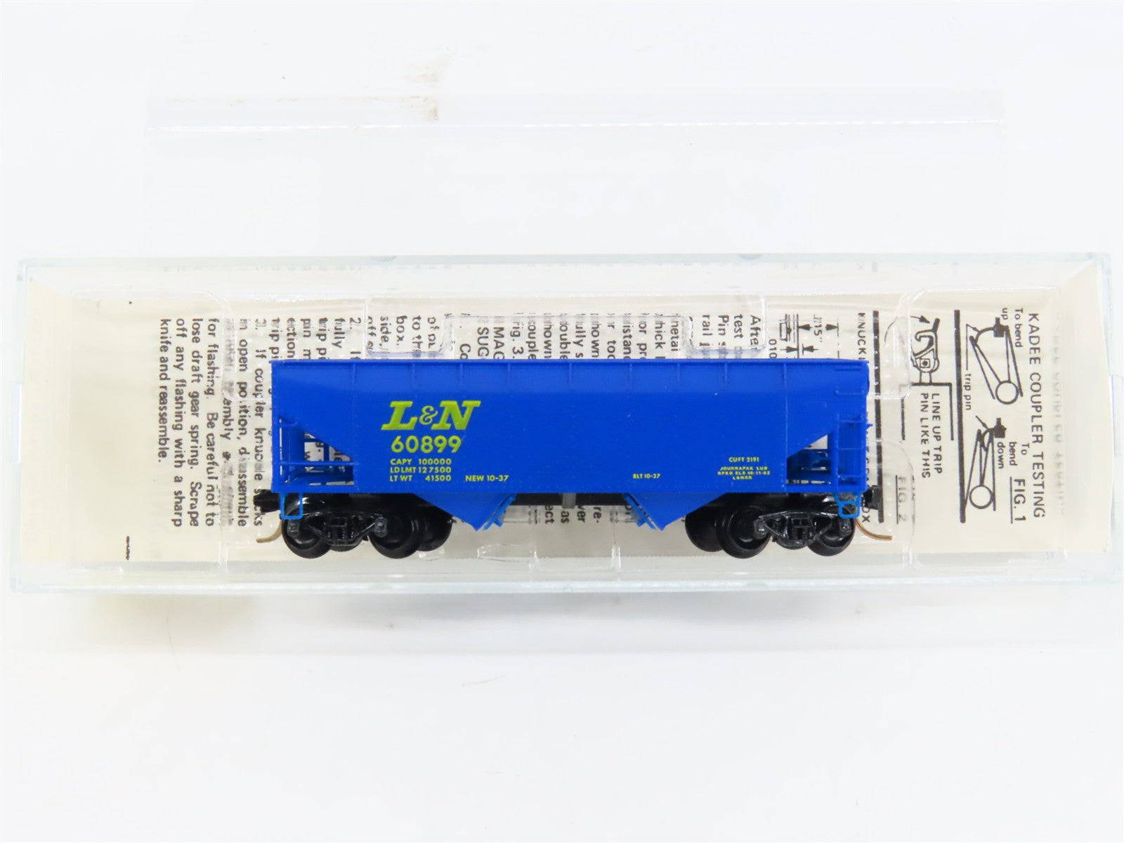 N Scale Micro-Trains MTL 55070 L&N Louisville & Nashville 33' Hopper 60899 RTR