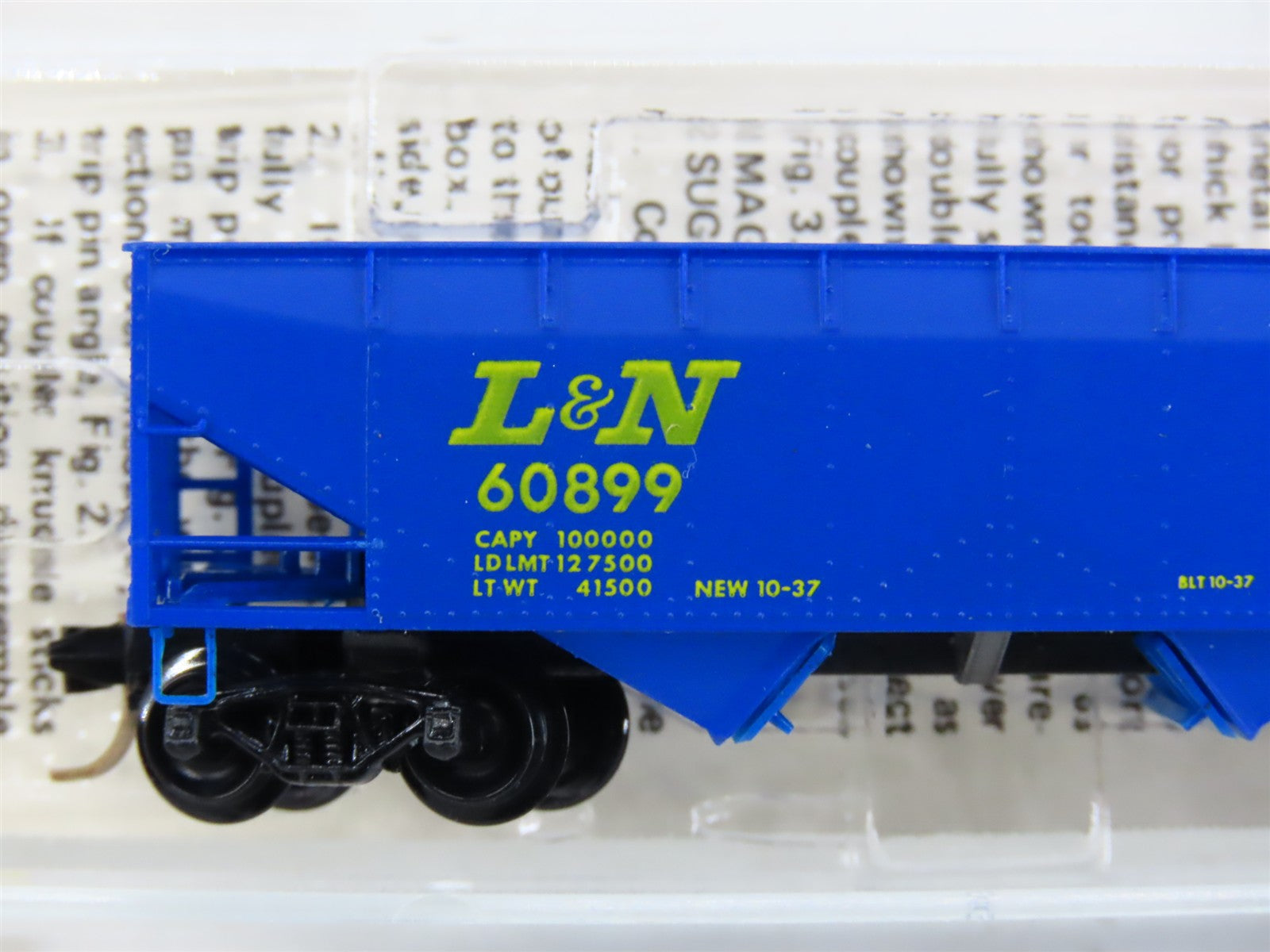 N Scale Micro-Trains MTL 55070 L&N Louisville & Nashville 33' Hopper 60899 RTR