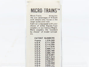 N Scale Micro-Trains MTL 55070 L&N Louisville & Nashville 33' Hopper 60899 RTR