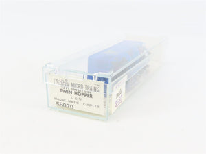 N Scale Micro-Trains MTL 55070 L&N Louisville & Nashville 33' Hopper 60899 RTR
