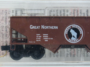 N Scale Micro-Trains MTL 55060 GN Great Northern 33' 2-Bay Hopper 73476 RTR
