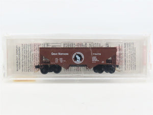 N Scale Micro-Trains MTL 55060 GN Great Northern 33' 2-Bay Hopper 73476 RTR