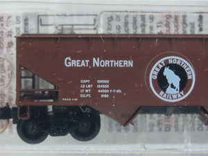N Scale Micro-Trains MTL 55060 GN Great Northern 33' 2-Bay Hopper 73476 RTR