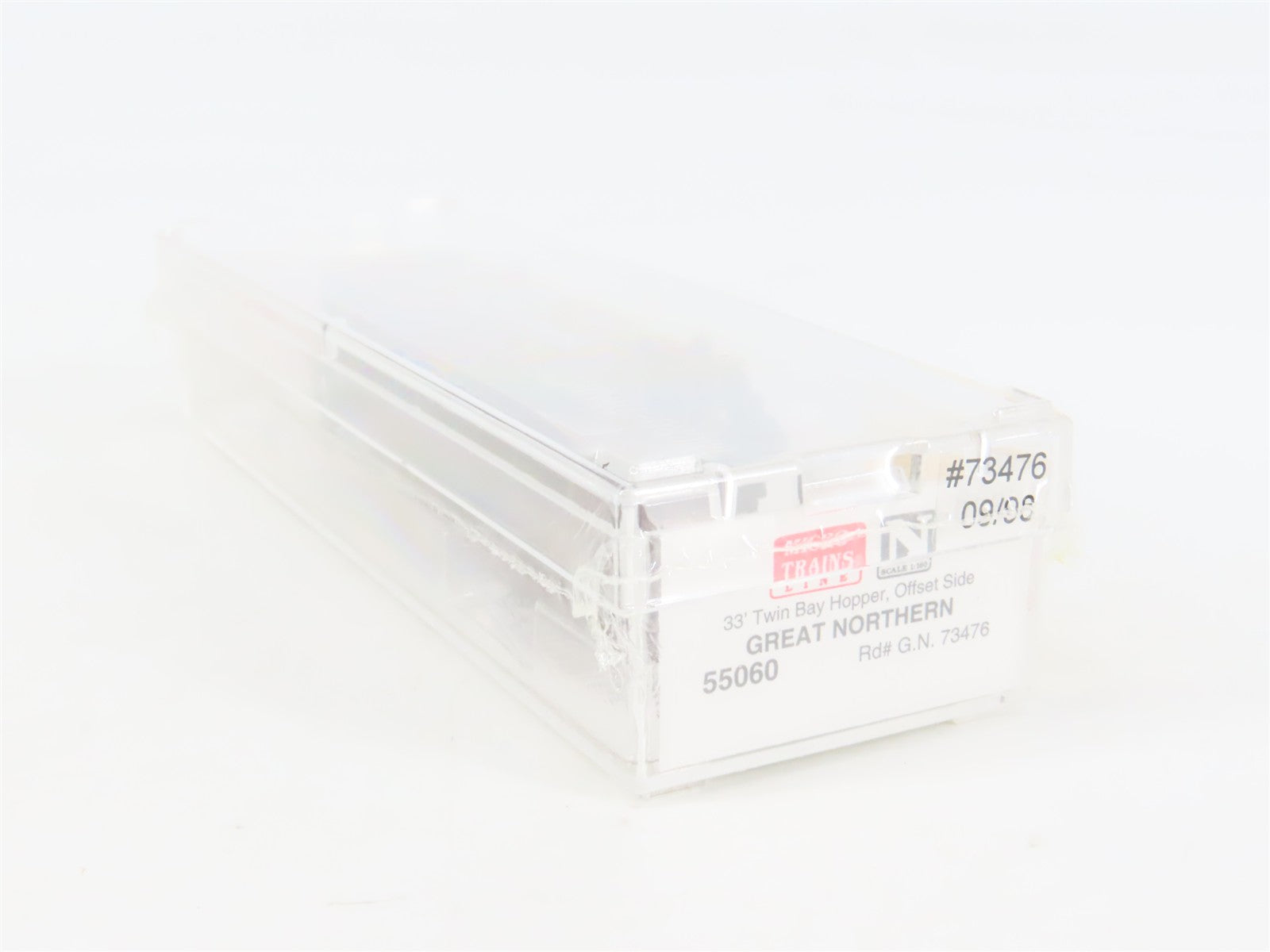 N Scale Micro-Trains MTL 55060 GN Great Northern 33' 2-Bay Hopper 73476 RTR