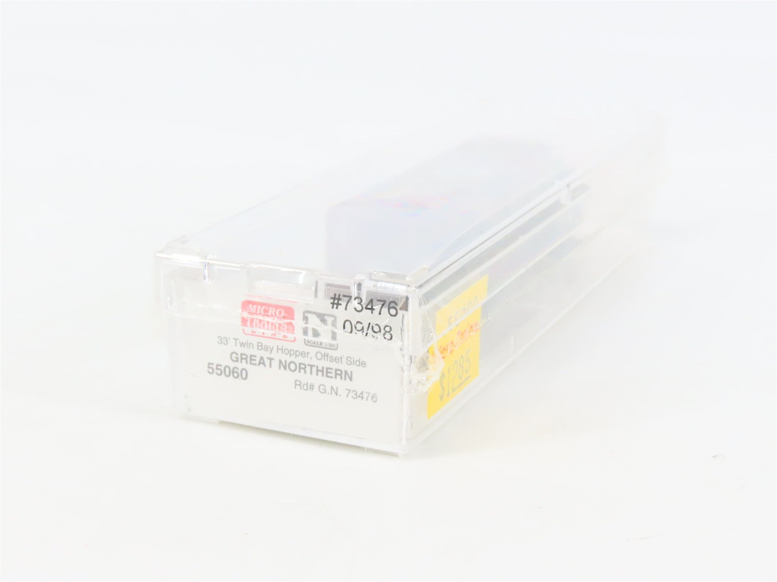 N Scale Micro-Trains MTL 55060 GN Great Northern 33' 2-Bay Hopper 73476 RTR