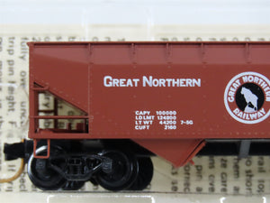 N Scale Micro-Trains MTL 55060 Great Northern 33' 2-Bay Hopper 73237 RTR
