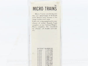 N Scale Micro-Trains MTL 55060 Great Northern 33' 2-Bay Hopper 73237 RTR