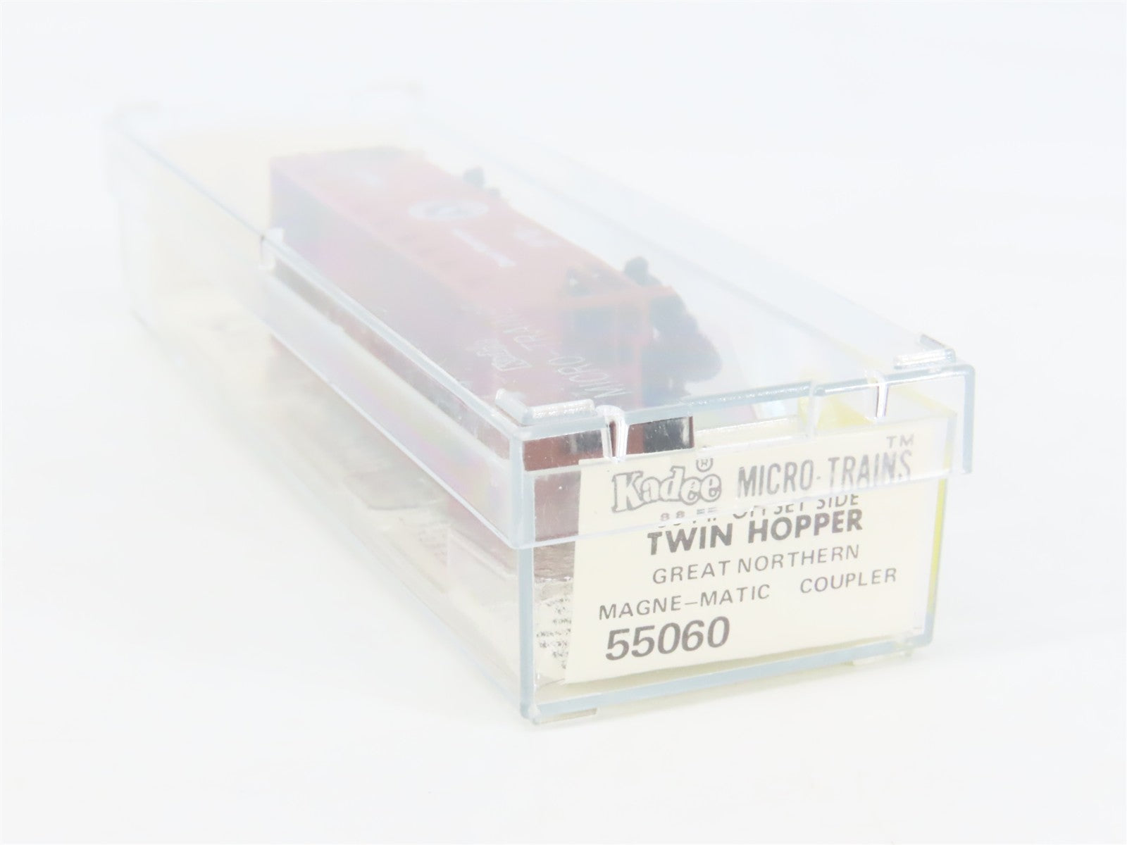 N Scale Micro-Trains MTL 55060 Great Northern 33' 2-Bay Hopper 73237 RTR
