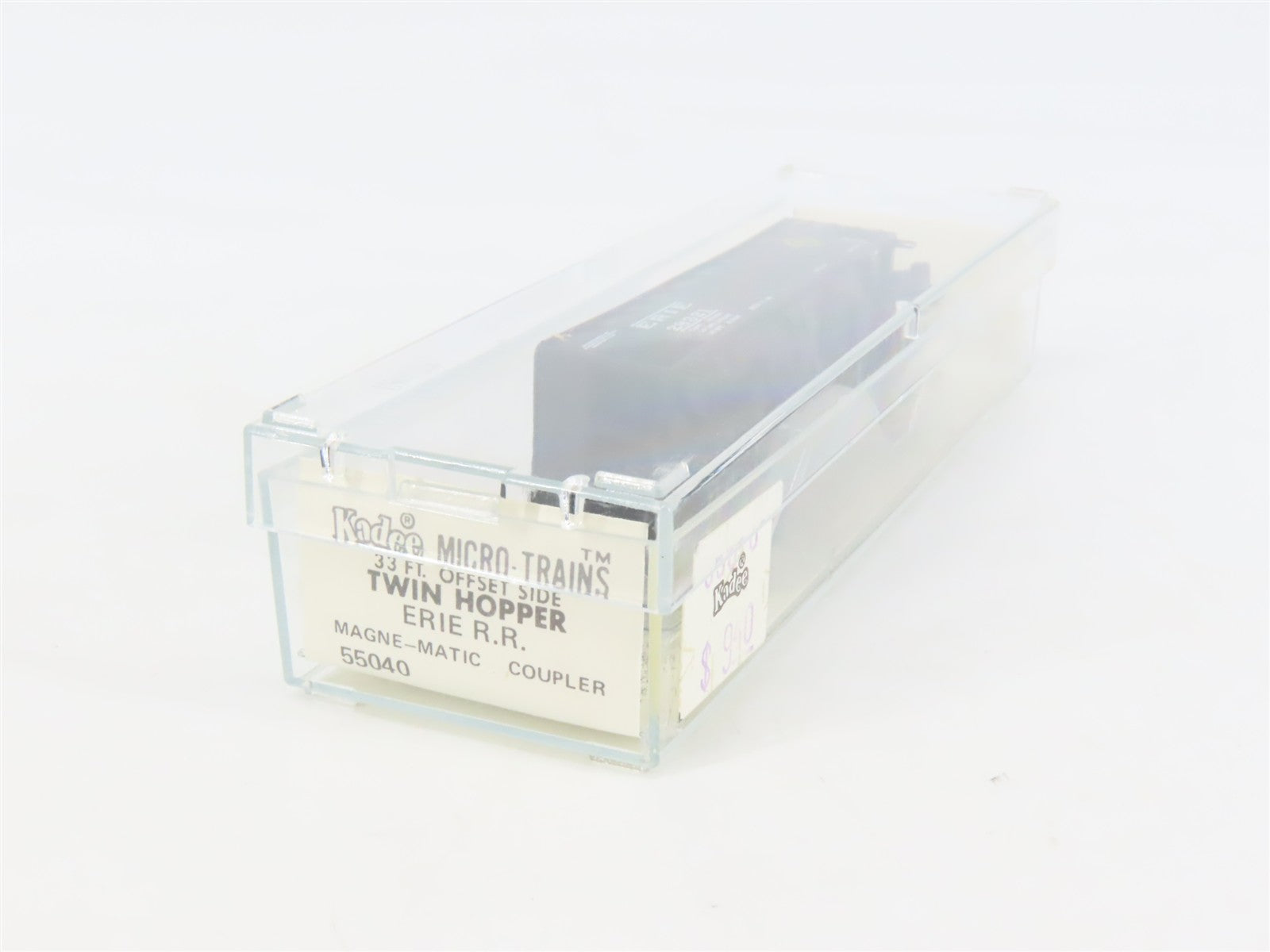 N Scale Micro-Trains MTL 55040 Erie 33' 2-Bay Hopper 28321 RTR