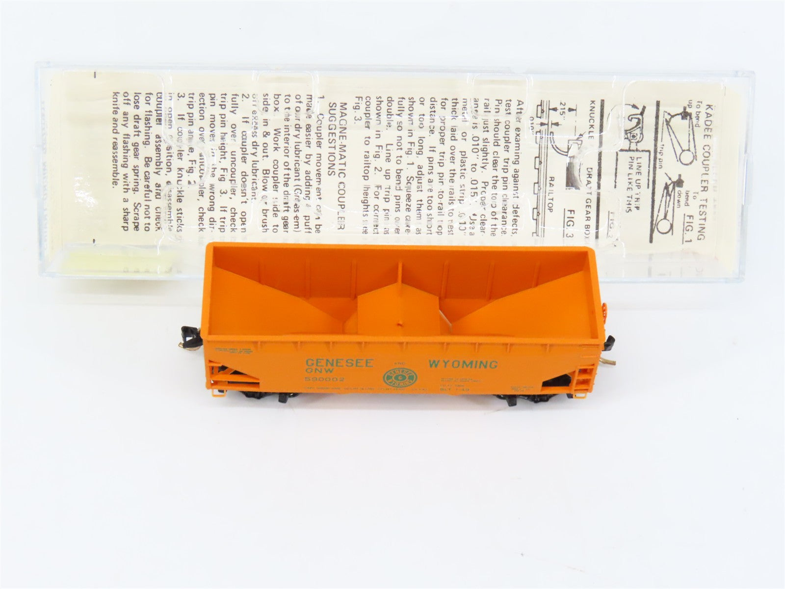 N Scale Micro-Trains MTL 55050 GNW Genesee & Wyoming 33' Hopper 590002 RTR