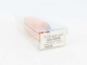 N Scale Micro-Trains MTL 55050 GNW Genesee & Wyoming 33' Hopper 590002 RTR