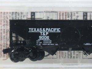 N Scale Micro-Trains MTL 55120 T&P Texas & Pacific 33' 2-Bay Hopper 9006 RTR