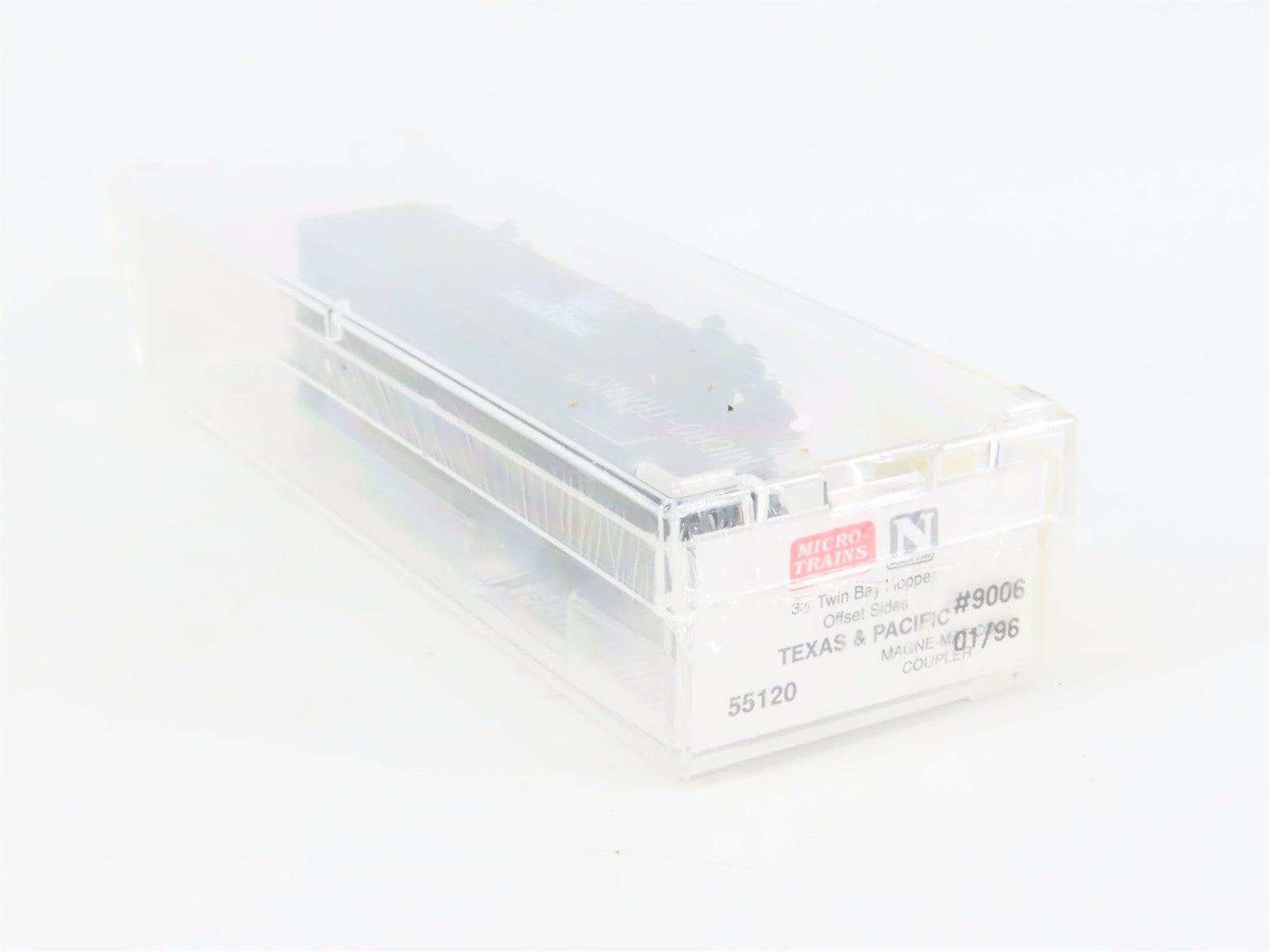 N Scale Micro-Trains MTL 55120 T&P Texas & Pacific 33' 2-Bay Hopper 9006 RTR