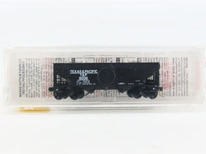 N Scale Micro-Trains MTL 55120 T&P Texas & Pacific 33' 2-Bay Hopper 9006 RTR