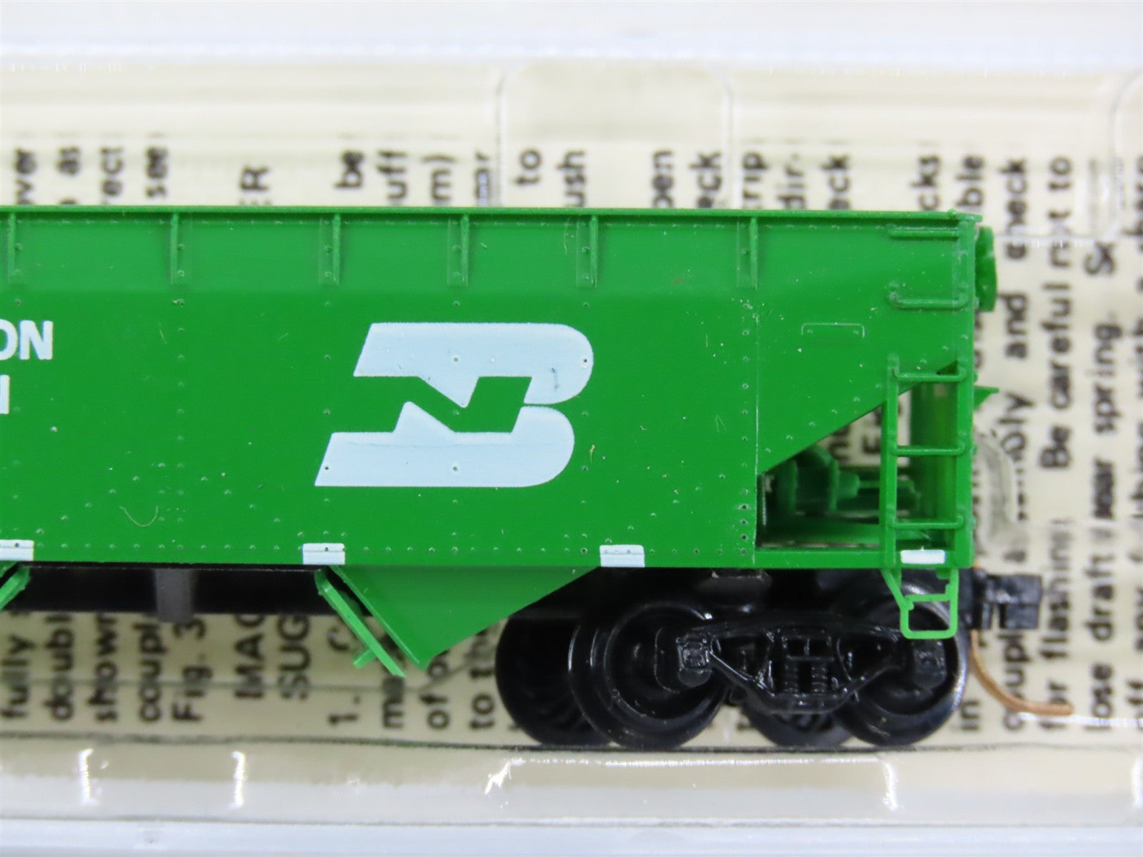 N Scale Micro-Trains MTL 55090 Burlington Northern 33' Hopper 502341 RTR