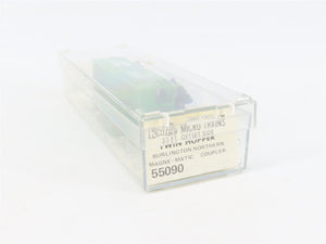 N Scale Micro-Trains MTL 55090 Burlington Northern 33' Hopper 502341 RTR
