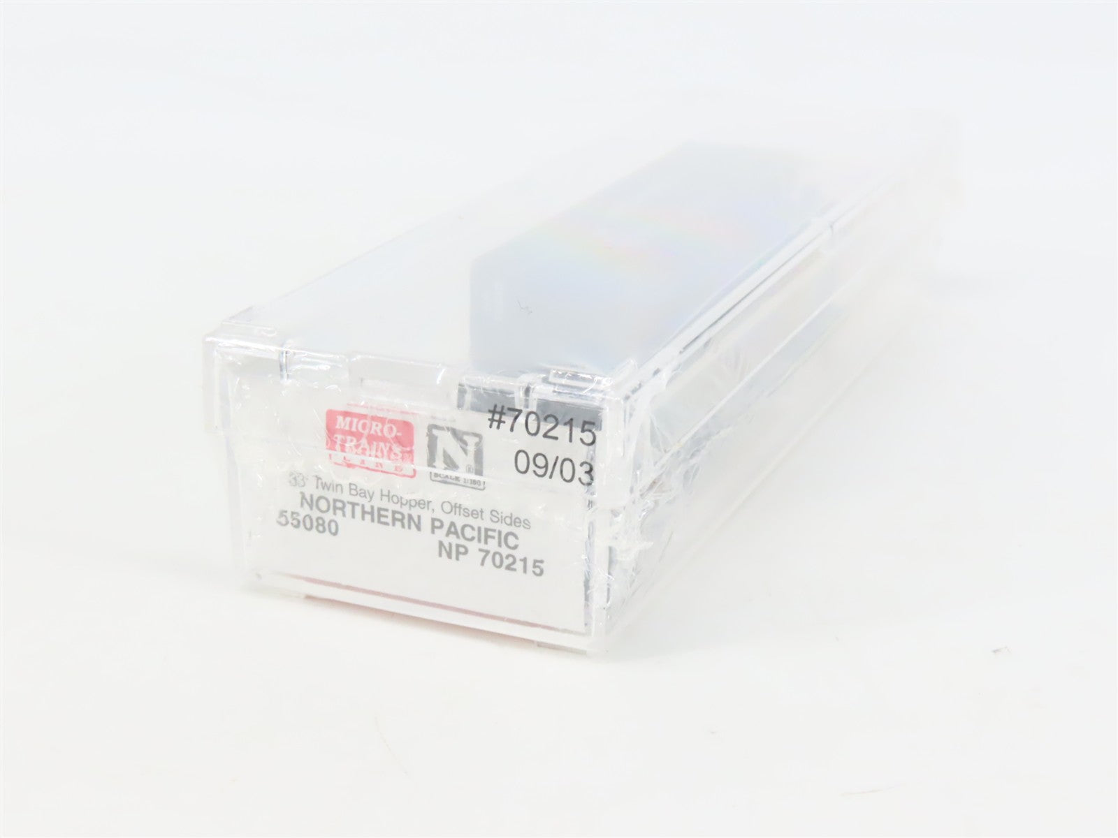 N Scale Micro-Trains MTL 55080 NP Northern Pacific 33' 2-Bay Hopper 70215 RTR