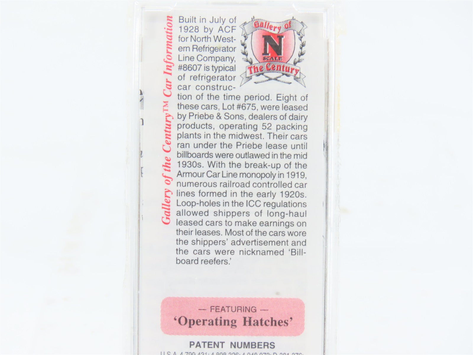 N Scale Micro-Trains MTL 49520 North Western Refrigerator Line 40' Reefer RTR