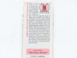 N Scale Micro-Trains MTL 49520 North Western Refrigerator Line 40' Reefer RTR