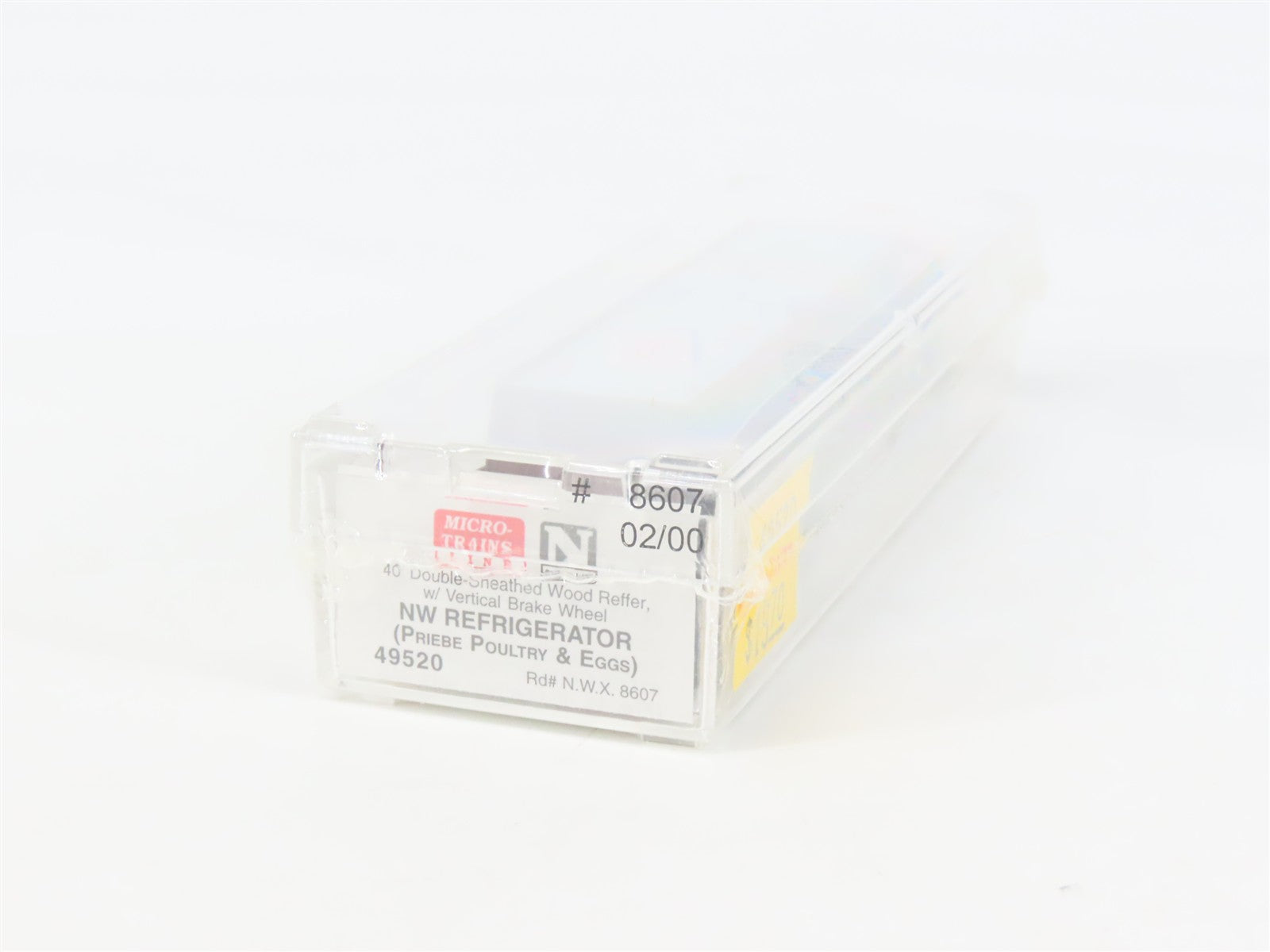 N Scale Micro-Trains MTL 49520 North Western Refrigerator Line 40' Reefer RTR
