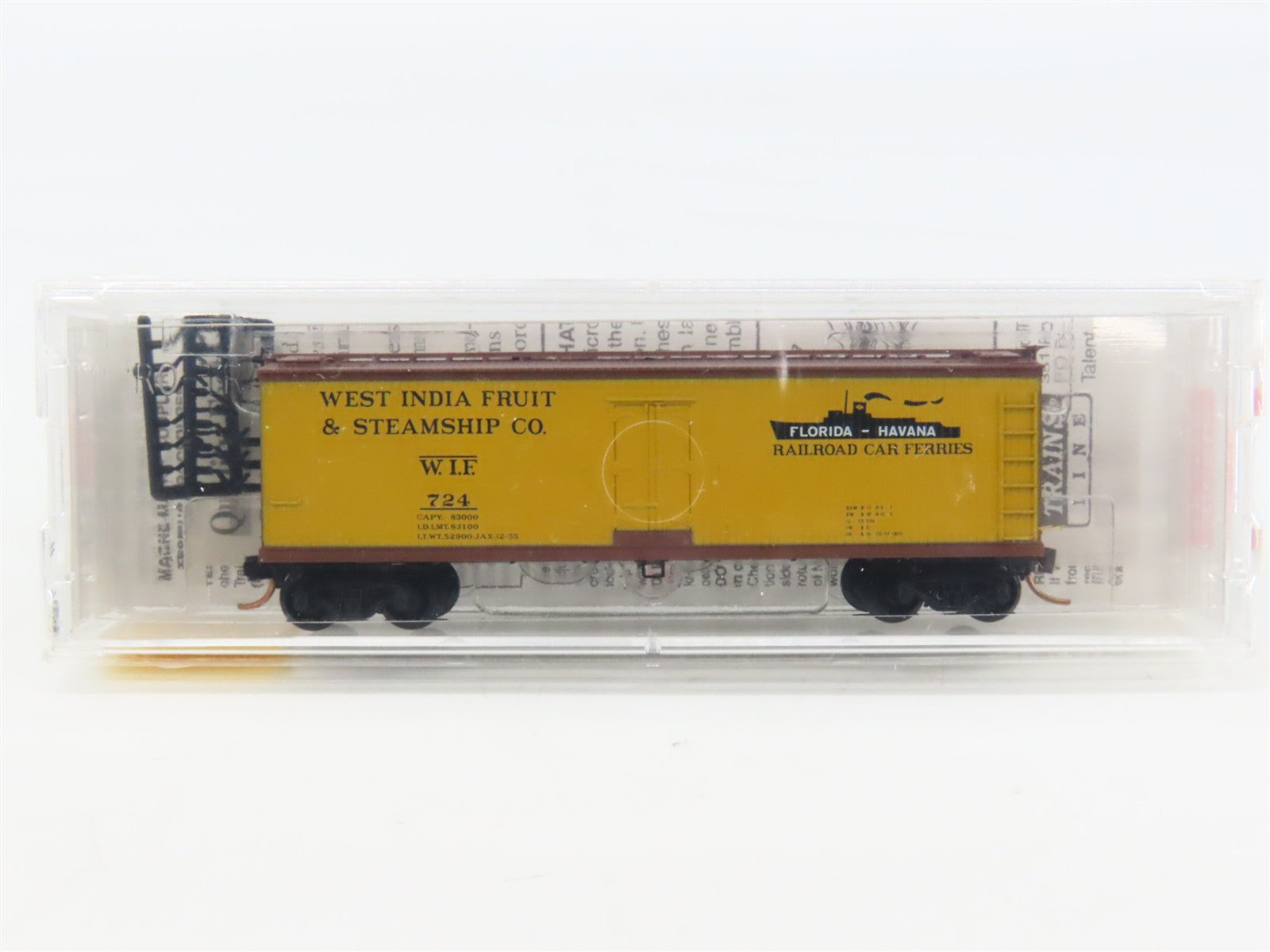 N Scale Micro-Trains MTL 49510 West India Fruit & Steamship Company Reefer RTR