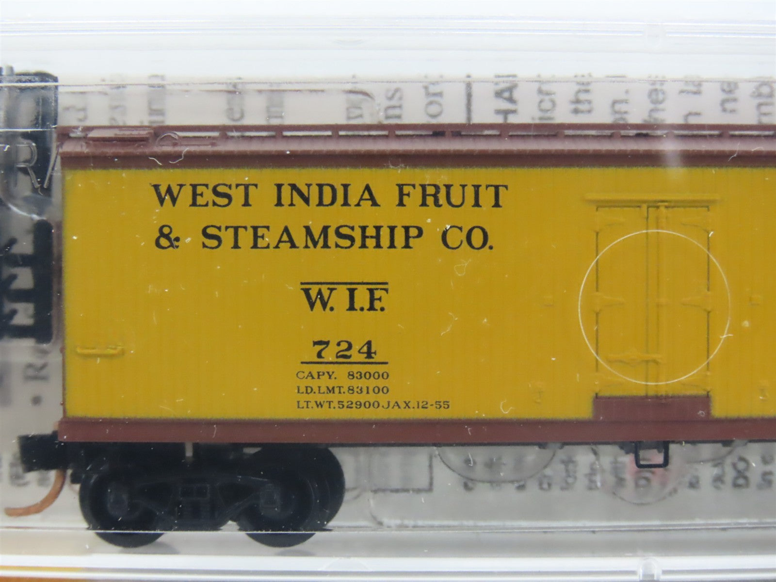N Scale Micro-Trains MTL 49510 West India Fruit & Steamship Company Reefer RTR