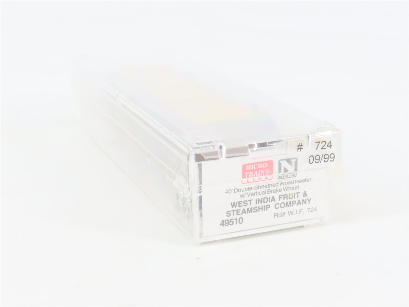 N Scale Micro-Trains MTL 49510 West India Fruit & Steamship Company Reefer RTR