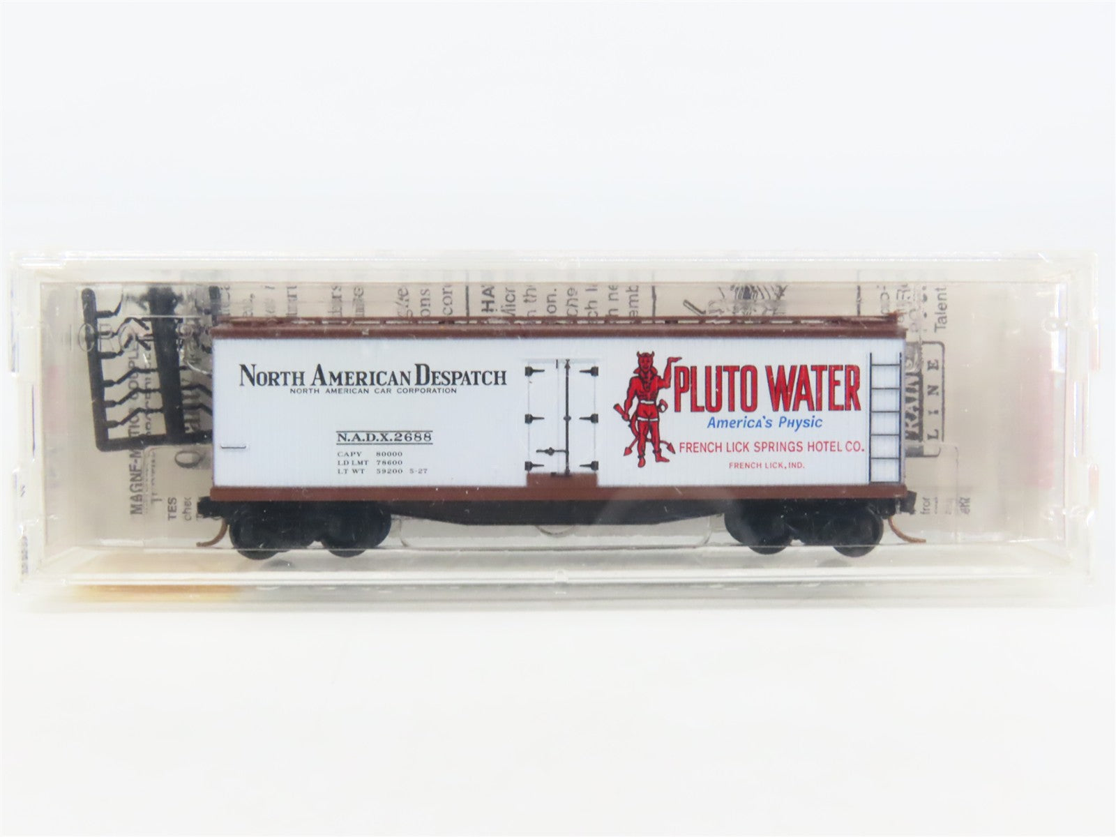 N Scale Micro-Trains MTL 49490 NADX North American Despatch Reefer 2688 RTR