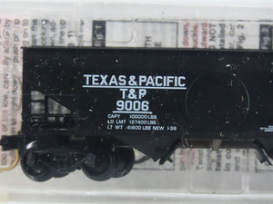 N Scale Micro-Trains MTL 55120 T&P Texas & Pacific 33' 2-Bay Hopper 9006 RTR