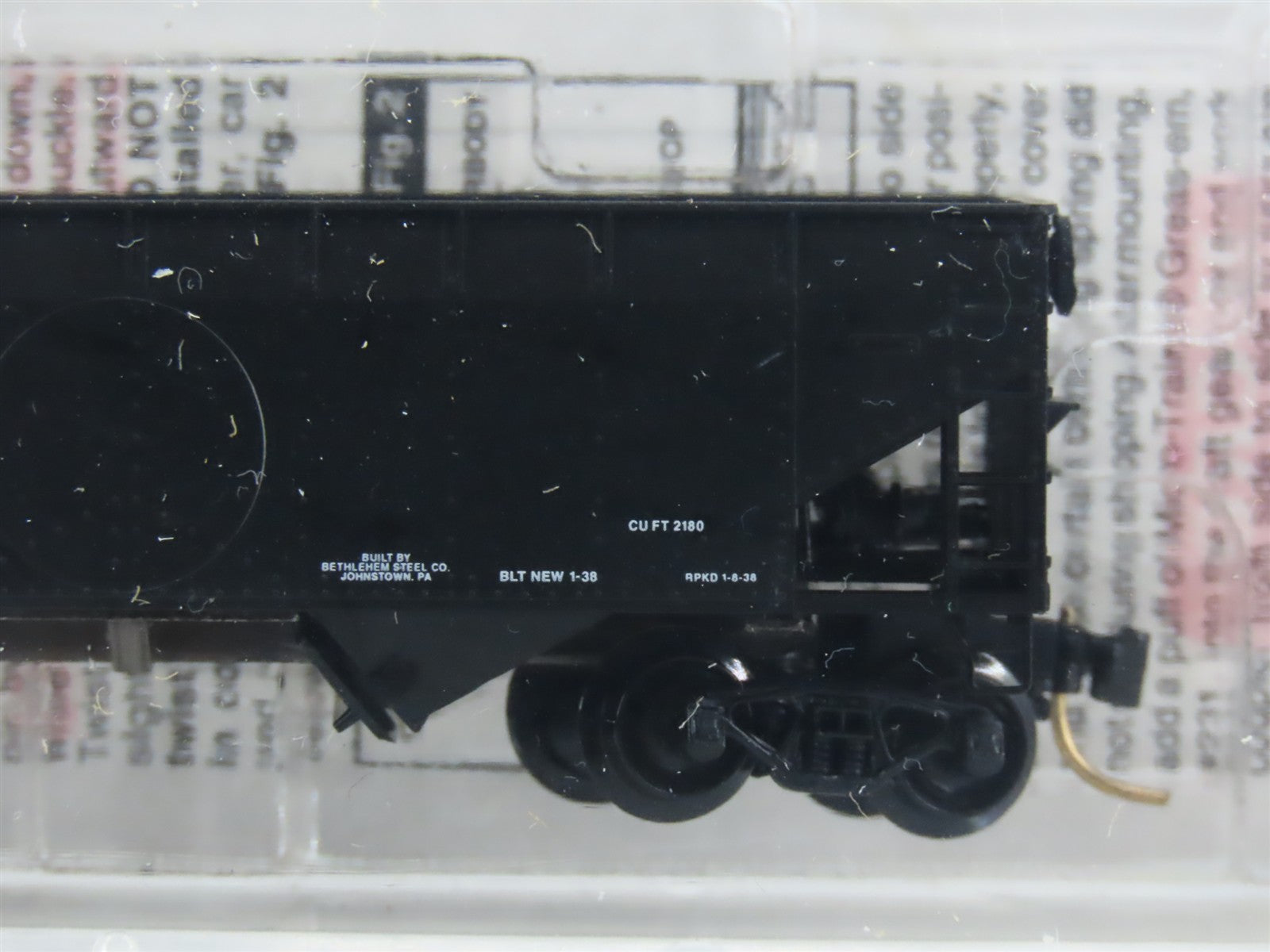 N Scale Micro-Trains MTL 55120 T&P Texas & Pacific 33' 2-Bay Hopper 9006 RTR