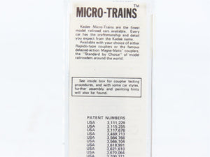 N Scale Micro-Trains MTL 55130 Delaware, Lackawanna & Western 33' Hopper RTR