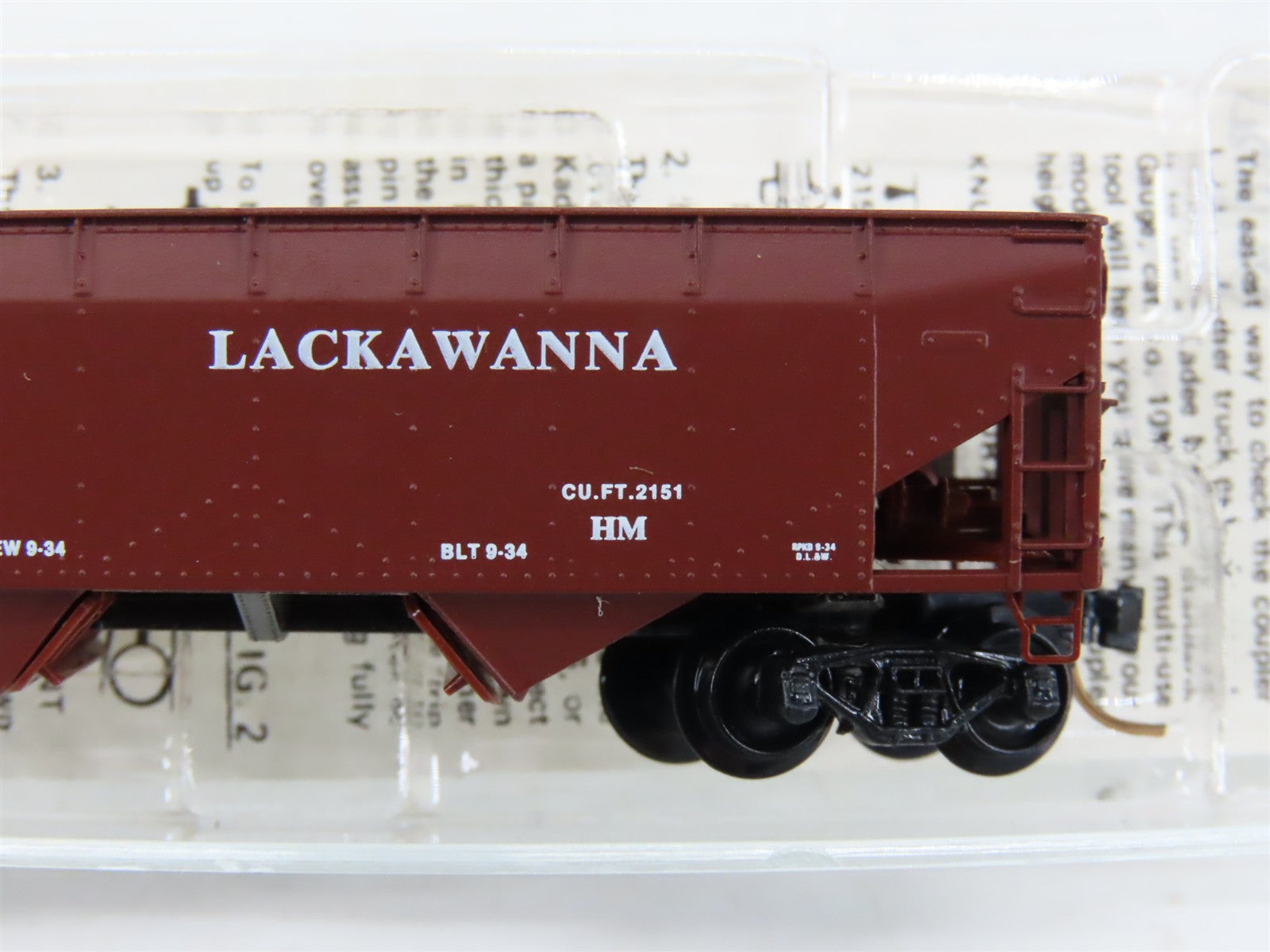 N Scale Micro-Trains MTL 55130 Delaware, Lackawanna & Western 33' Hopper RTR