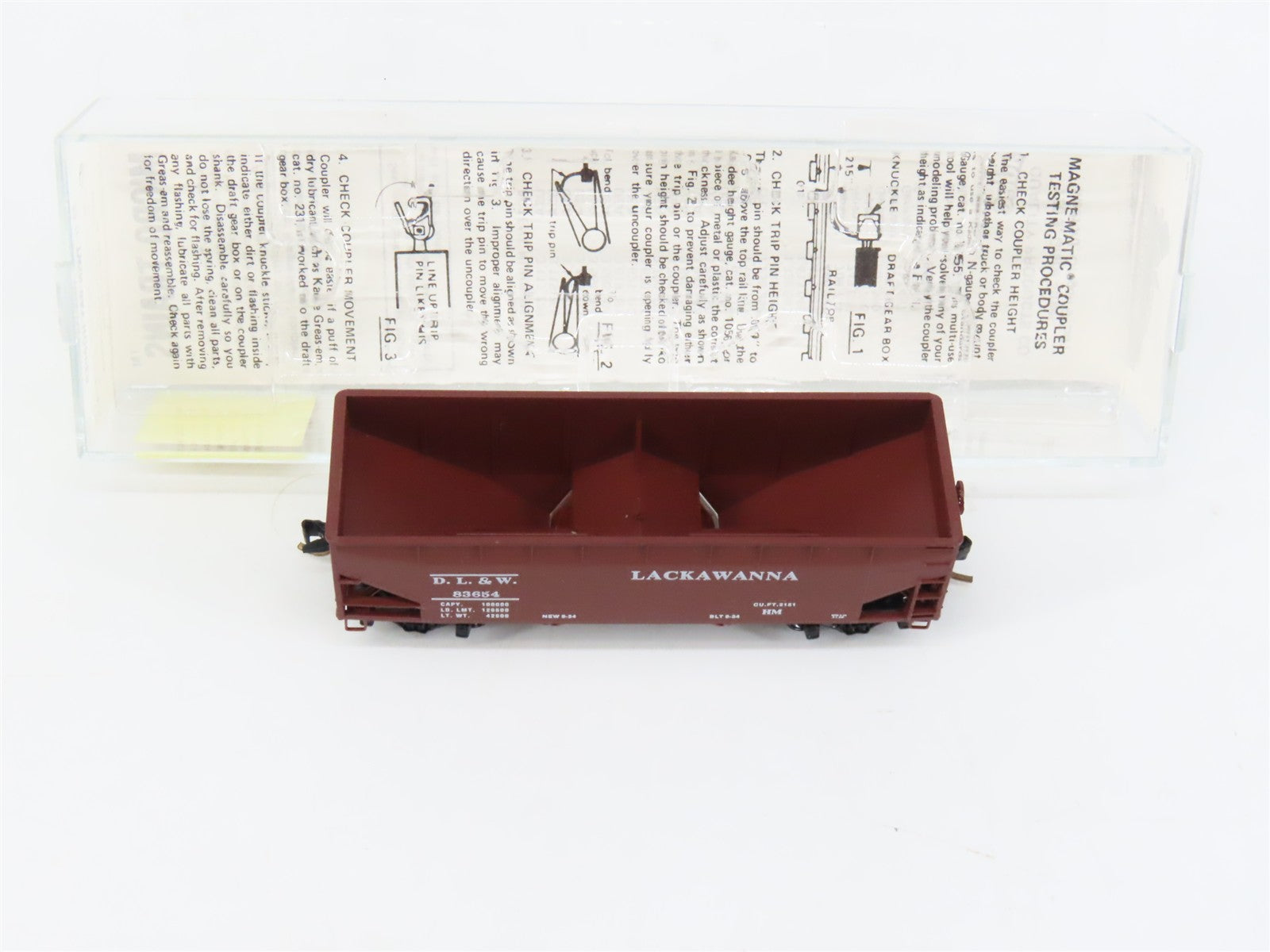 N Scale Micro-Trains MTL 55130 Delaware, Lackawanna & Western 33' Hopper RTR