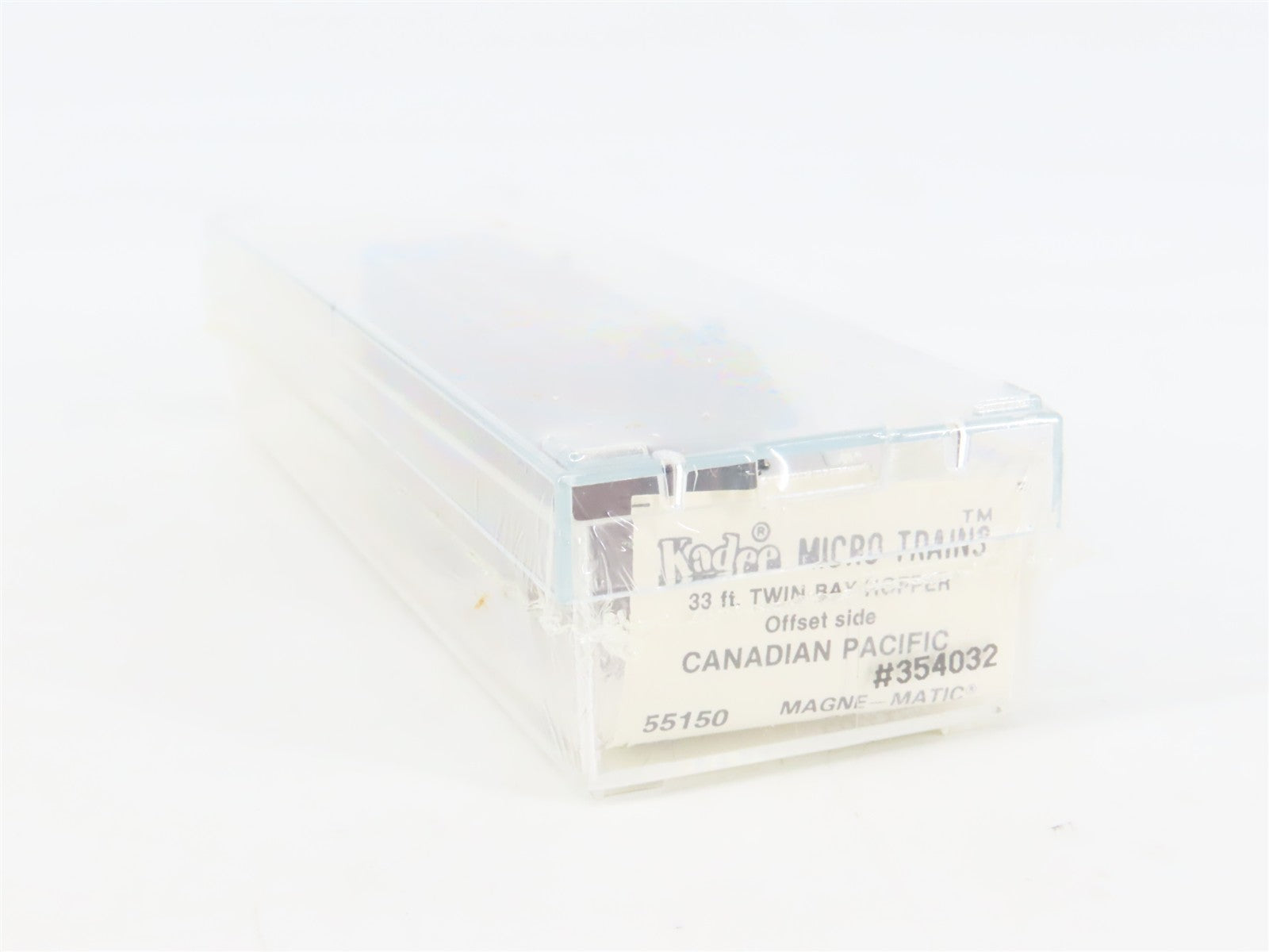 N Scale Micro-Trains MTL 55150 CP Canadian Pacific 33' 2-Bay Hopper 354032 RTR