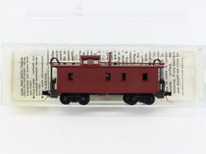 N Scale Micro-Trains MTL 50000 Unlettered 34' Wood-Sheathed Caboose RTR