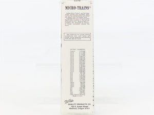 N Scale Micro-Trains MTL 50000 Unlettered 34' Wood-Sheathed Caboose RTR