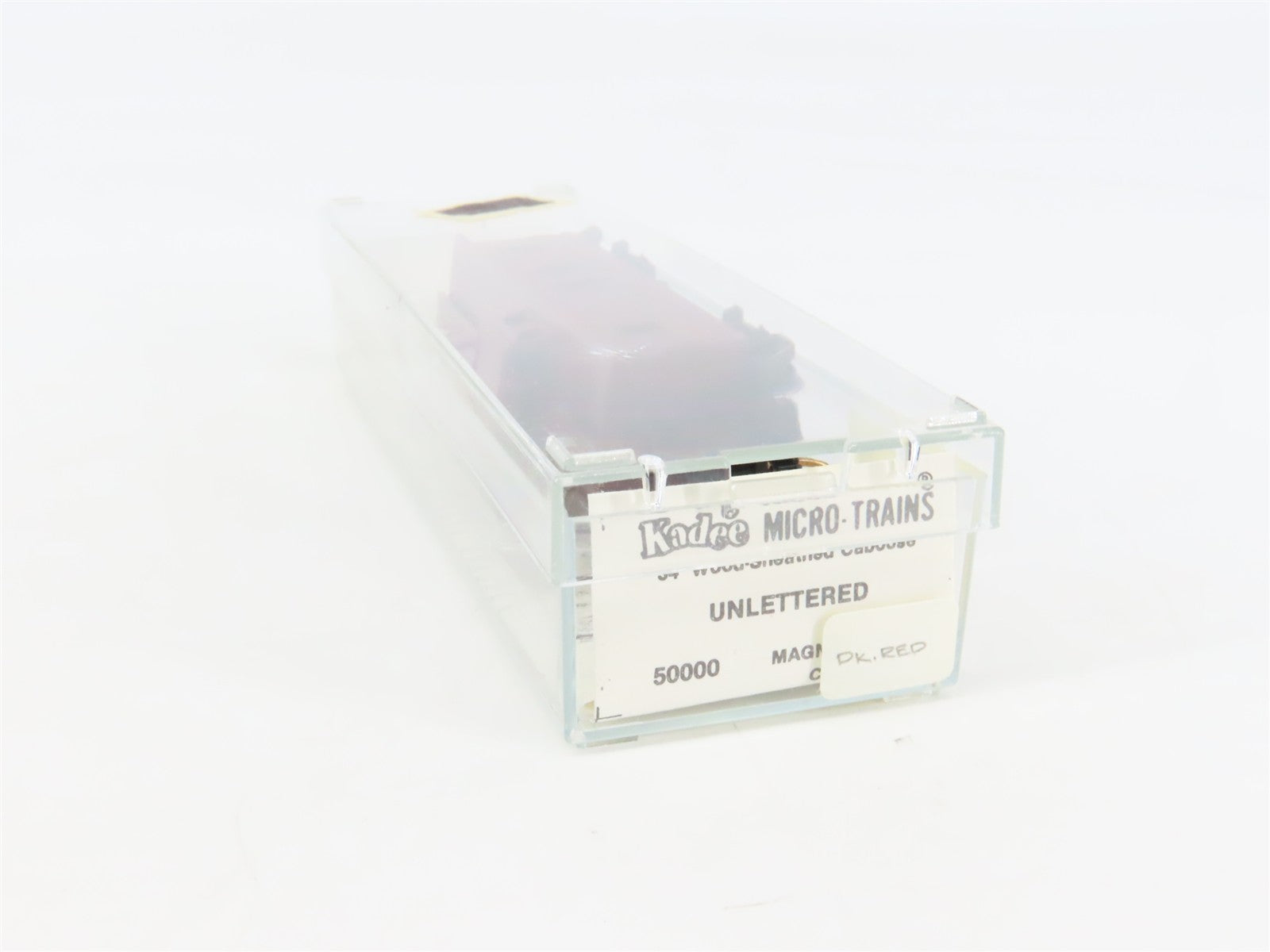 N Scale Micro-Trains MTL 50000 Unlettered 34' Wood-Sheathed Caboose RTR