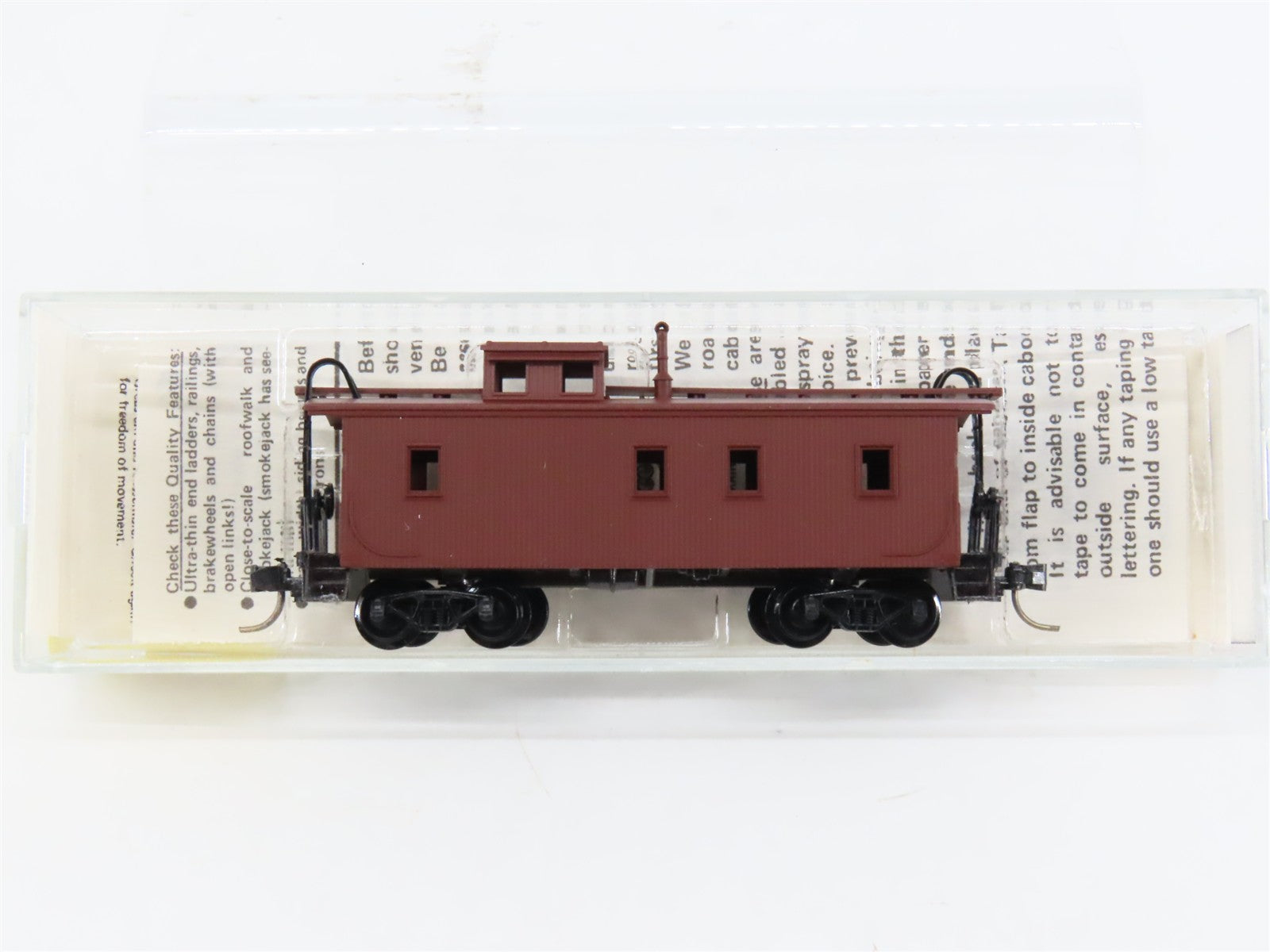 N Scale Micro-Trains MTL 50000 34' Wood-Sheathed Caboose RTR