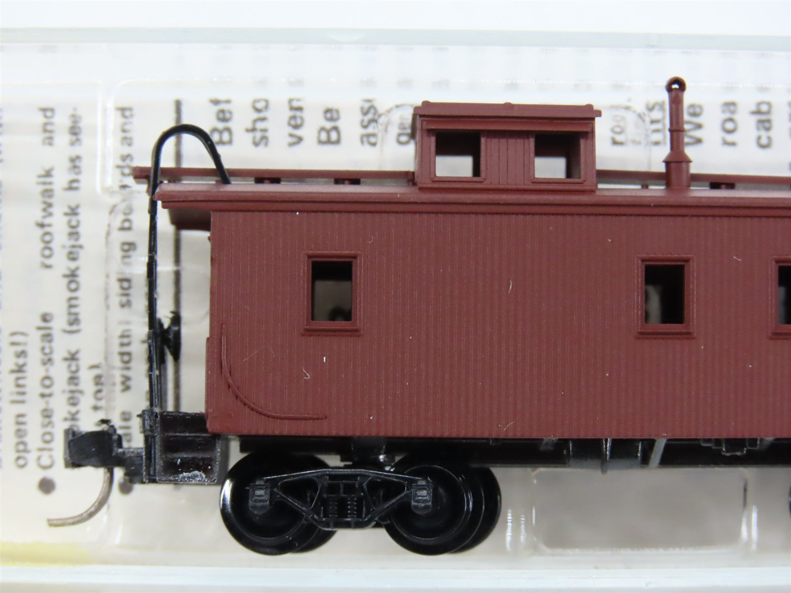 N Scale Micro-Trains MTL 50000 34' Wood-Sheathed Caboose RTR