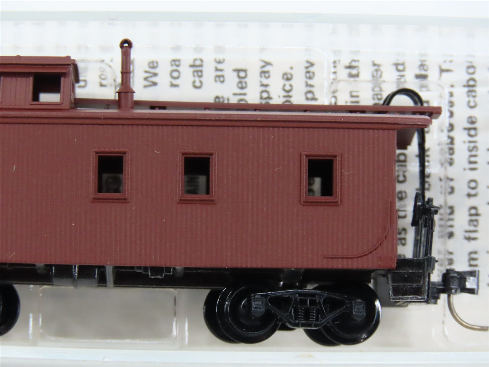 N Scale Micro-Trains MTL 50000 34' Wood-Sheathed Caboose RTR
