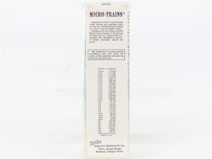 N Scale Micro-Trains MTL 50000 34' Wood-Sheathed Caboose RTR