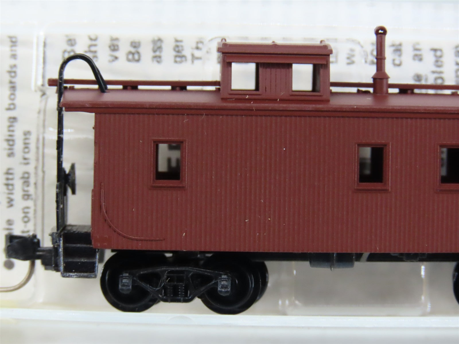 N Scale Micro-Trains MTL 50000 Unlettered 34' Wood Sheathed Caboose RTR