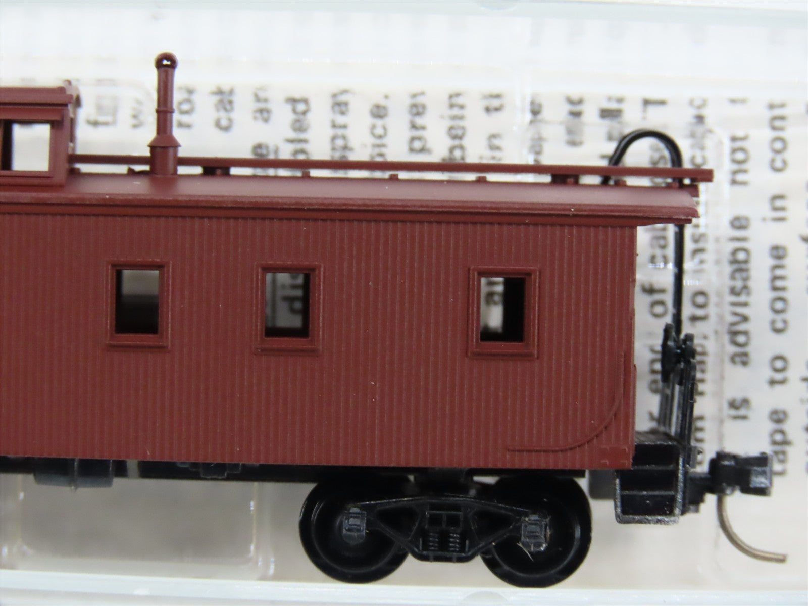 N Scale Micro-Trains MTL 50000 Unlettered 34' Wood Sheathed Caboose RTR