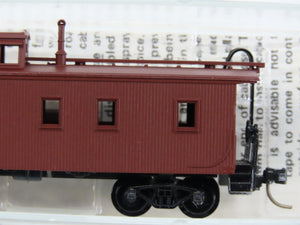 N Scale Micro-Trains MTL 50000 Unlettered 34' Wood Sheathed Caboose RTR