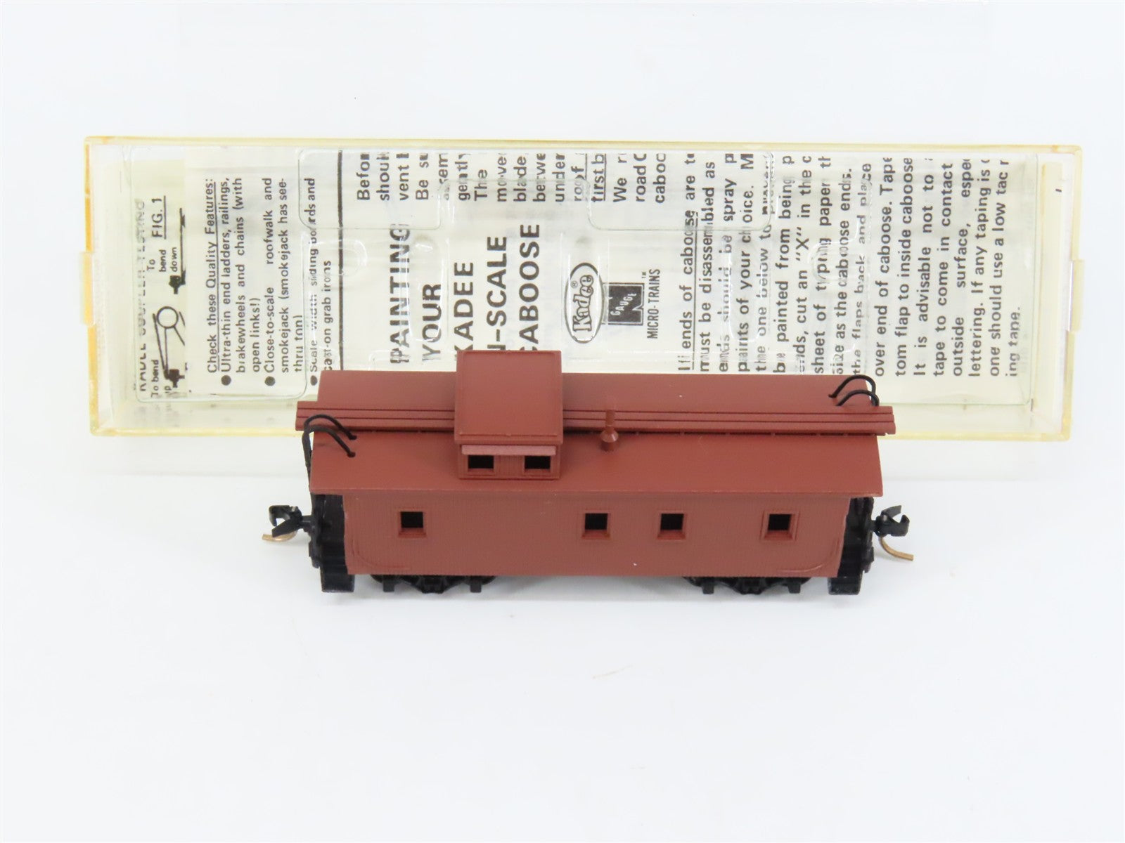 N Scale Micro-Trains MTL 50000 34' Wood Sheathed Caboose RTR
