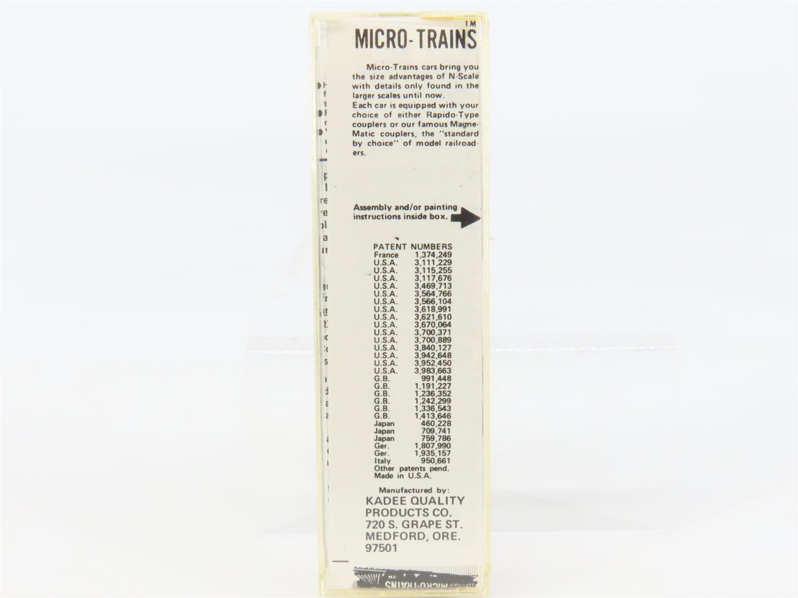 N Scale Micro-Trains MTL 50000 34' Wood Sheathed Caboose RTR