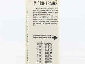 N Scale Micro-Trains MTL 50000 34' Wood Sheathed Caboose RTR