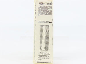 N Scale Micro-Trains MTL 50000 Unlettered 34' Wood Sheathed Caboose RTR