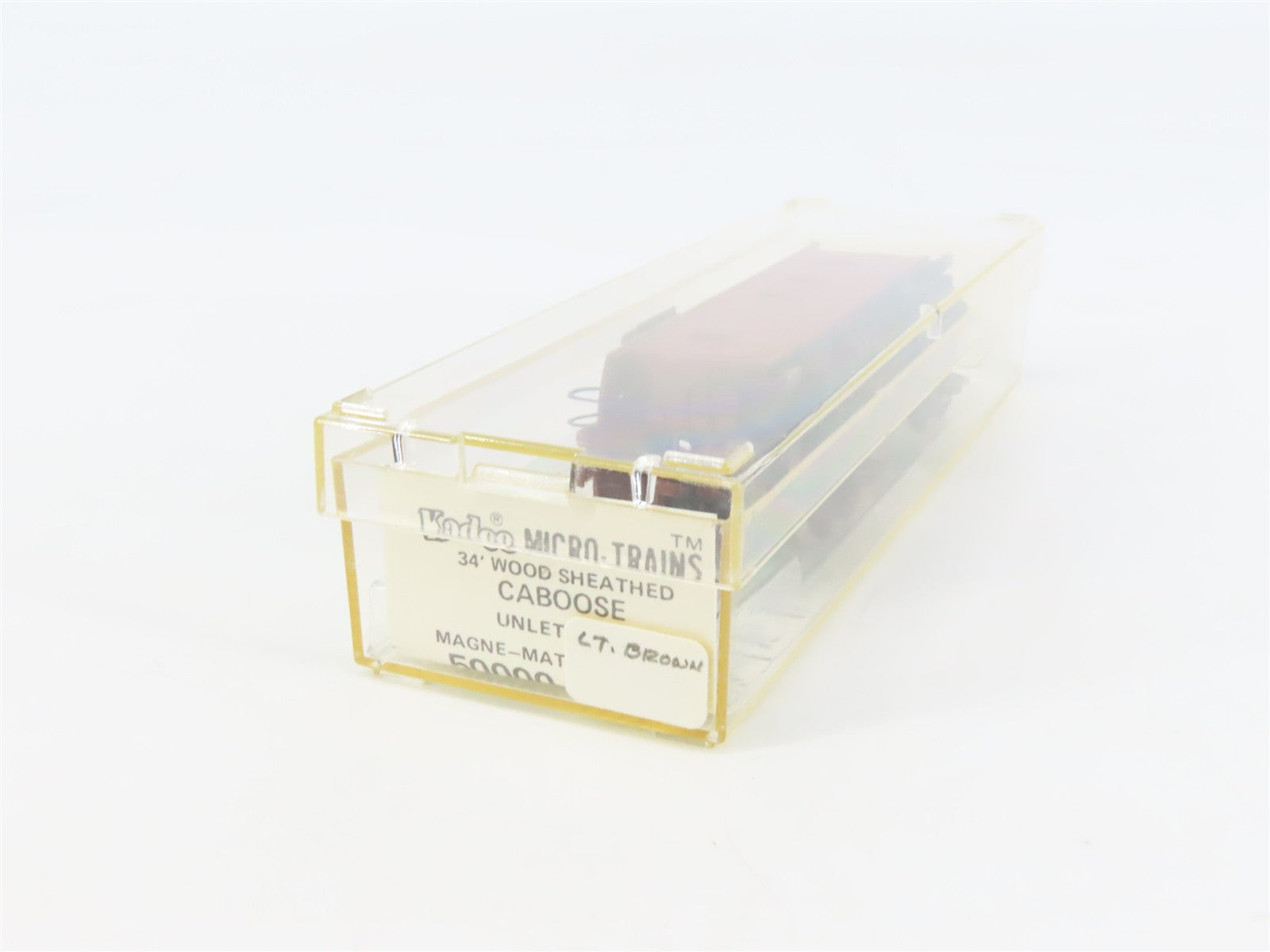 N Scale Micro-Trains MTL 50000 34' Wood Sheathed Caboose RTR